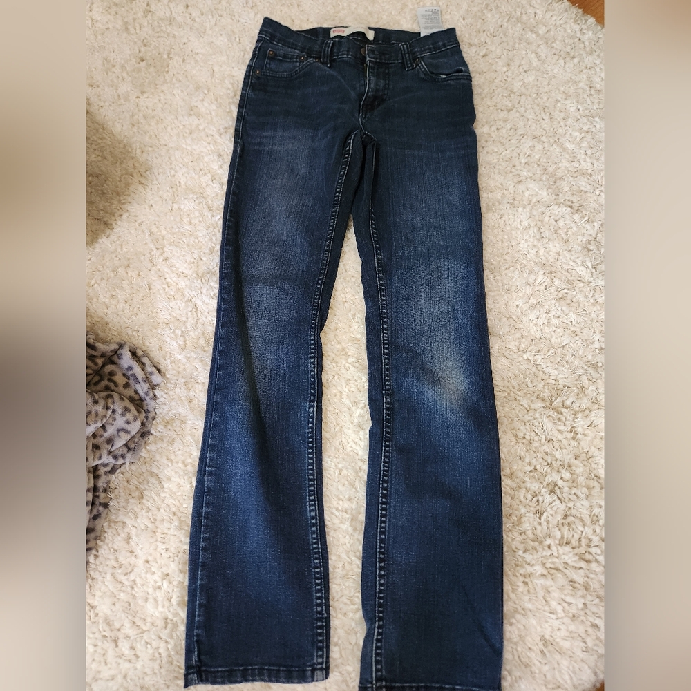 Buffalo David Bitton Blue Straight Leg Jeans Classic Style